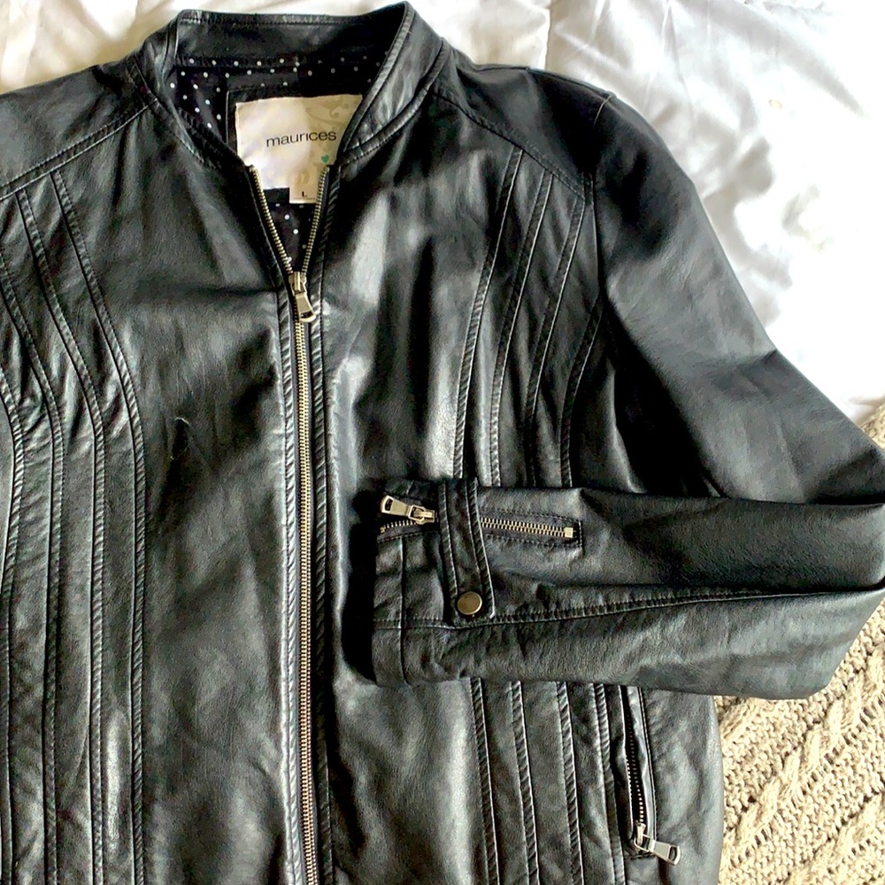 Maurices leather jacket